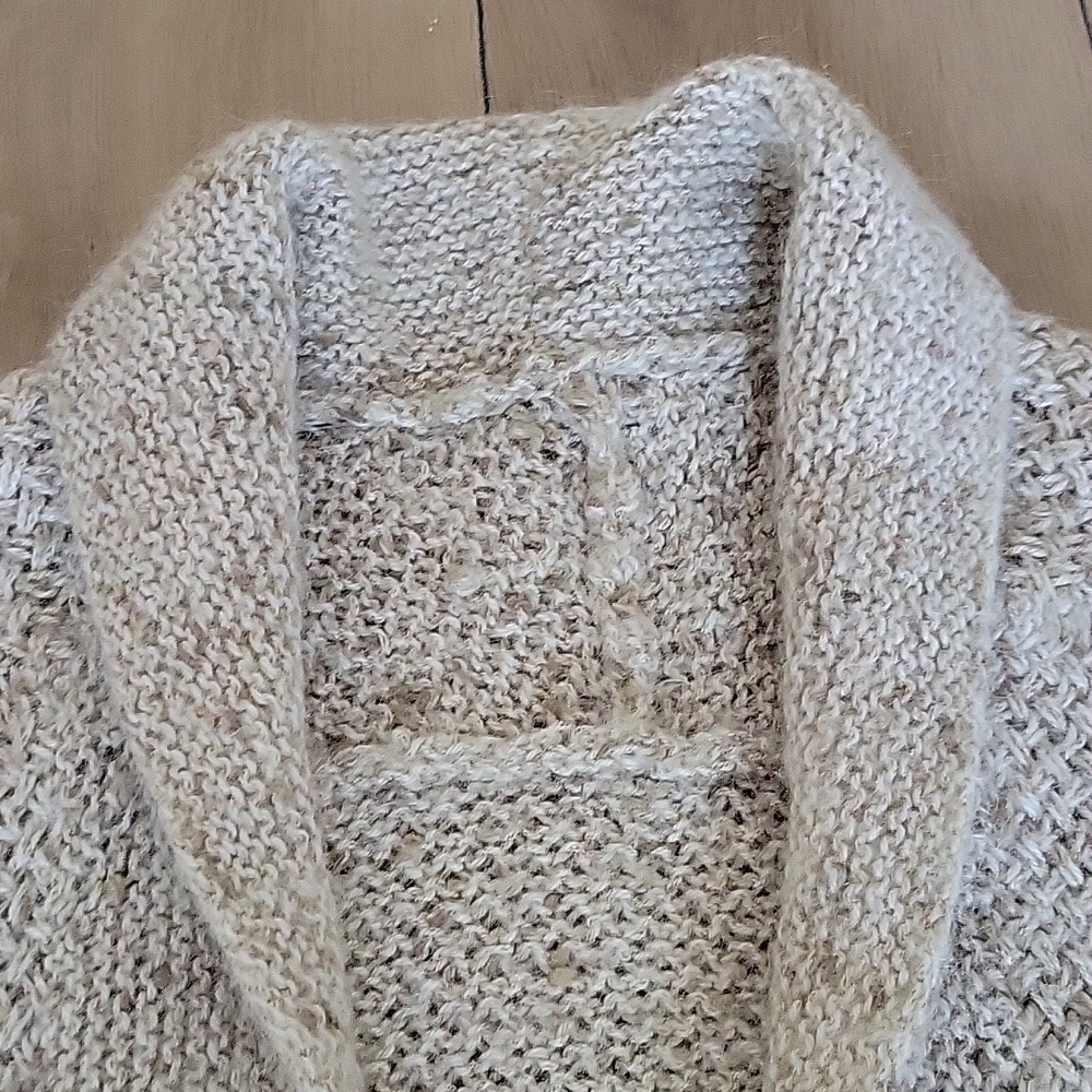 HANDMADE Open Front Cardigan S - Picture 3 of 6